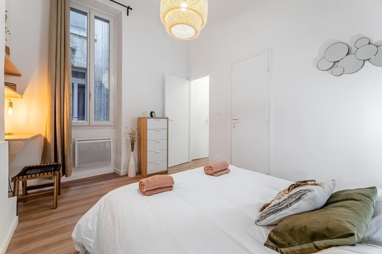 T3 Tout Confort, Moderne, En Centre Ville Marselha Exterior foto